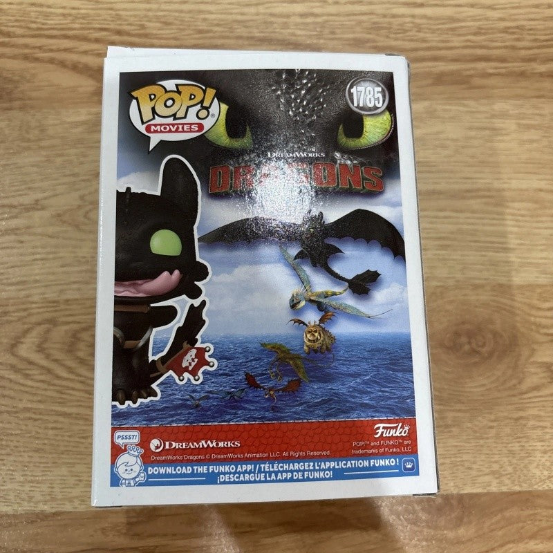 Dragons Toothless (Com Língua) #1785 Funko Pop Boneco de Vinil Edição Limitada Coleção de Bonecos Anime Action Figures Modelo de Brinquedo de Presente