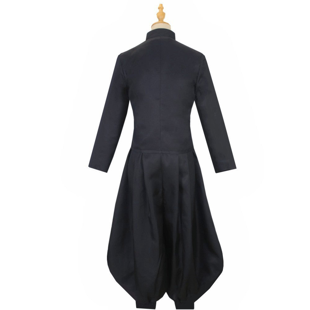 Geto Suguru Cosplay Costume Anime Jujutsu Kaisen High School Ieiri Shoko Costume Uniform Black Suit Halloween for Men Women