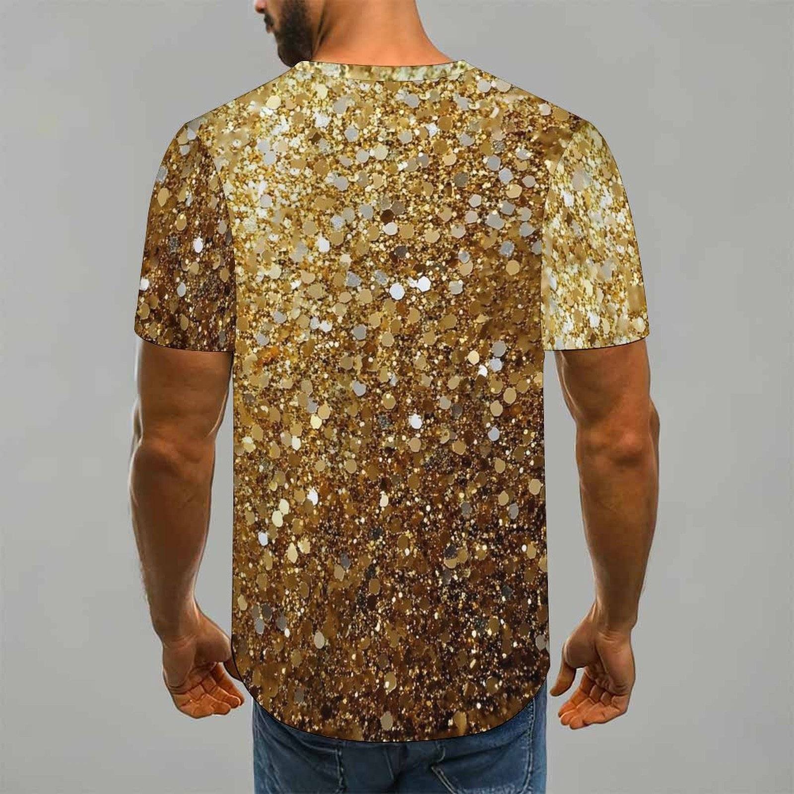 Men Print T Shirt Short Sleeve Crew Neck Casual Summer Fashion Tees Tops For Daily Outdoor Wear