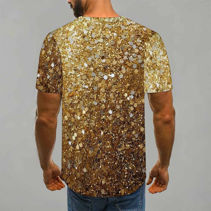 Men Print T Shirt Short Sleeve Crew Neck Casual Summer Fashion Tees Tops For Daily Outdoor Wear