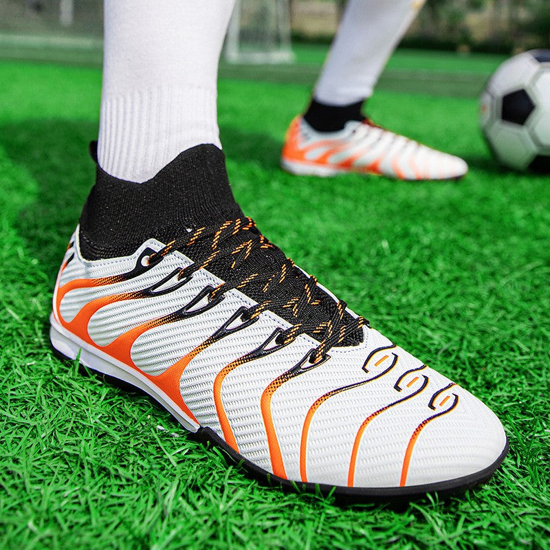 Men's Football Boots TF/FG Adults Soccer Shoes Professional High Quality Soccer Cleats Teenager Anti-slip Outdoor Sports Sneaker