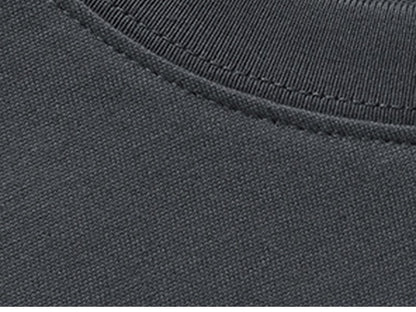 100 Heavy Weight Cotton T shirt For Men Women Short Sleeve Plain Tops Solid Oversized Tee Shirts Quality Clothing 8.8oz 250gsm