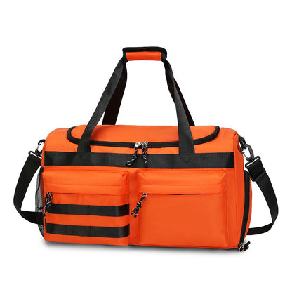 Large capacity travel bag | carry on, dry and wet separation, multi-functional night weekend bag, Unisex personal belongings bag