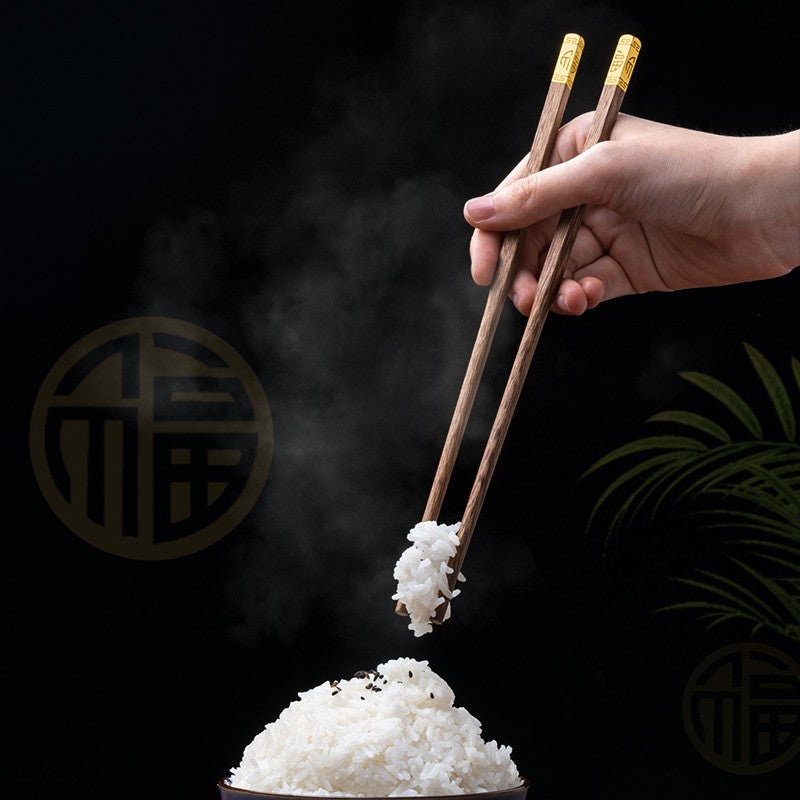 Pauzinhos Chineses Reutilizáveis Pauzinhos de Sushi Japoneses Domésticos de Madeira de Asa de Galinha de Alta Qualidade Saudáveis