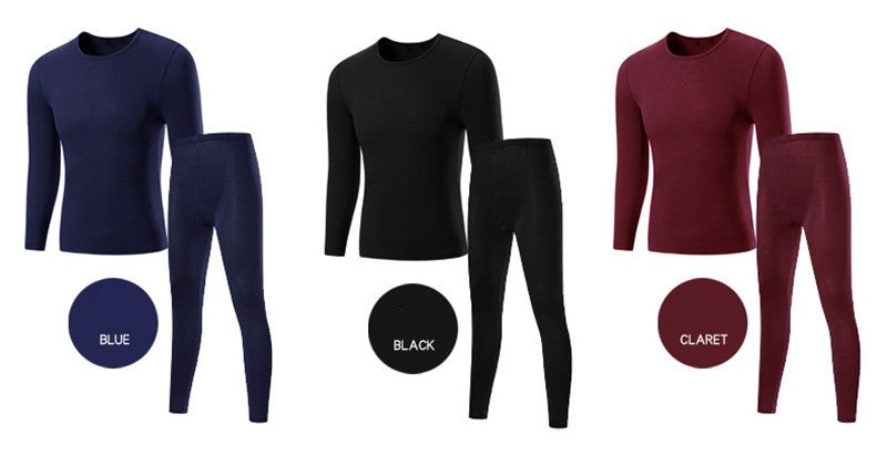 Winter 37 Degree Constant Temperature Thermal Underwear for Men Ultrathin Elastic Thermo Underwear Seamless Long Johns