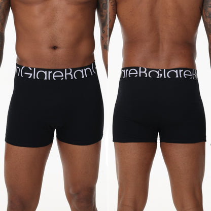 6pcs pack Black Cotton Boxer Shorts Men Underwear Soft Male Underpants for Men Homme comfortable Boxershorts Slips Panties