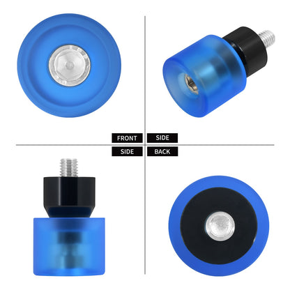 Protetor de motor contra queda M12 para motocicleta, protetor de barra de impacto, preto/azul, para Harley Touring FLHR Softail Dyna Sportster