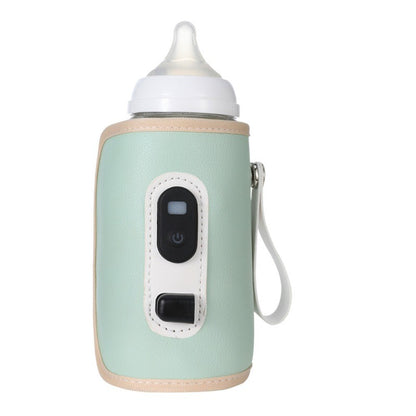 USB Charging Baby Milk Warmer Newborn Portable Bottle Heater Outdoor Travel Accessories Outdoor Portable Breastmilk Warm Bag