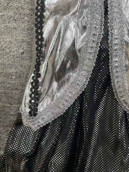 Girls Medieval Knight Dress Costume with Black Shiny Cape & Shield Emblem