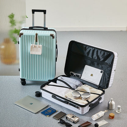 Large Capacity Medium Travel Luggage Bag 20-26 Inch Rolling Bag with Cup Holder And Phone Stand for Easy Carry-On Travel