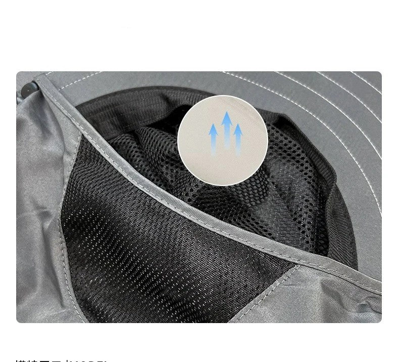 Outdoor UV Protection Bucket Hat – Sun Hat with Neck Flap for Hiking, Fishing & Camping