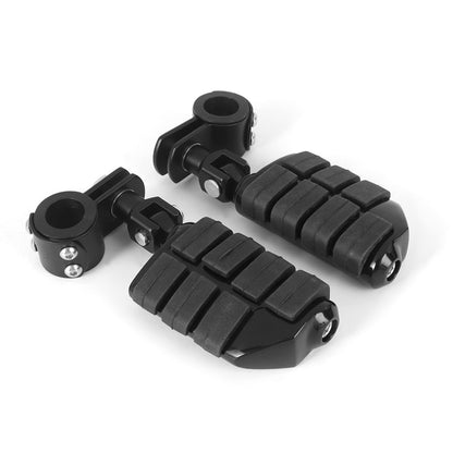 1 1/4" 32mm Motorcycle Foot Rest Highway Engine Guard Foot Pegs Mount Footrest For Harley Touring Honda Kawasaki Suzuki Yamaha
