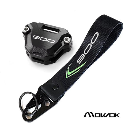 Para Kawasaki Z900 Z 900 Z900SE Z900 SE Z900RS 2017-2024 2025 Acessórios Capa da Chave da Moto Porta Chave Chaveiro