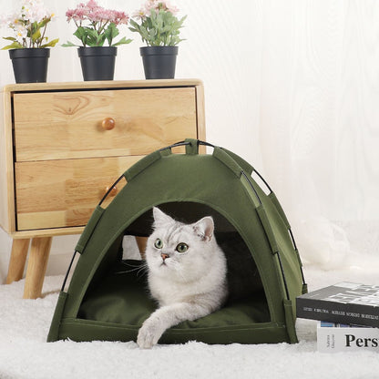 Cama Barraca para Pets, Acessórios e Suprimentos para Gatos, Almofadas Quentes, Móveis, Sofá, Cestas, Camas, Tendas, Toca de Gato, Inverno