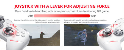 BEITONG KP40 Elite Wireless Controller for PC/Switch/iOS/Android/Steam, Adjustable TMR Joystick, 1000Hz Pro Gamepad