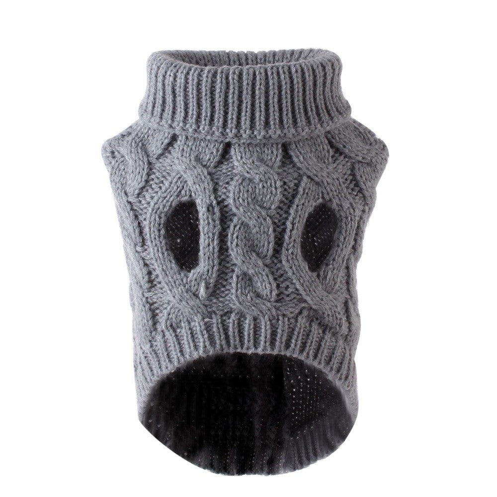 Suéter Clássico Liso para Cães Filhotes de Chihuahua, para Cães Pequenos, Roupa Quente de Inverno para Animais de Estimação, Pulôveres para Yorkshire Schnauzer Disfraz de Perro