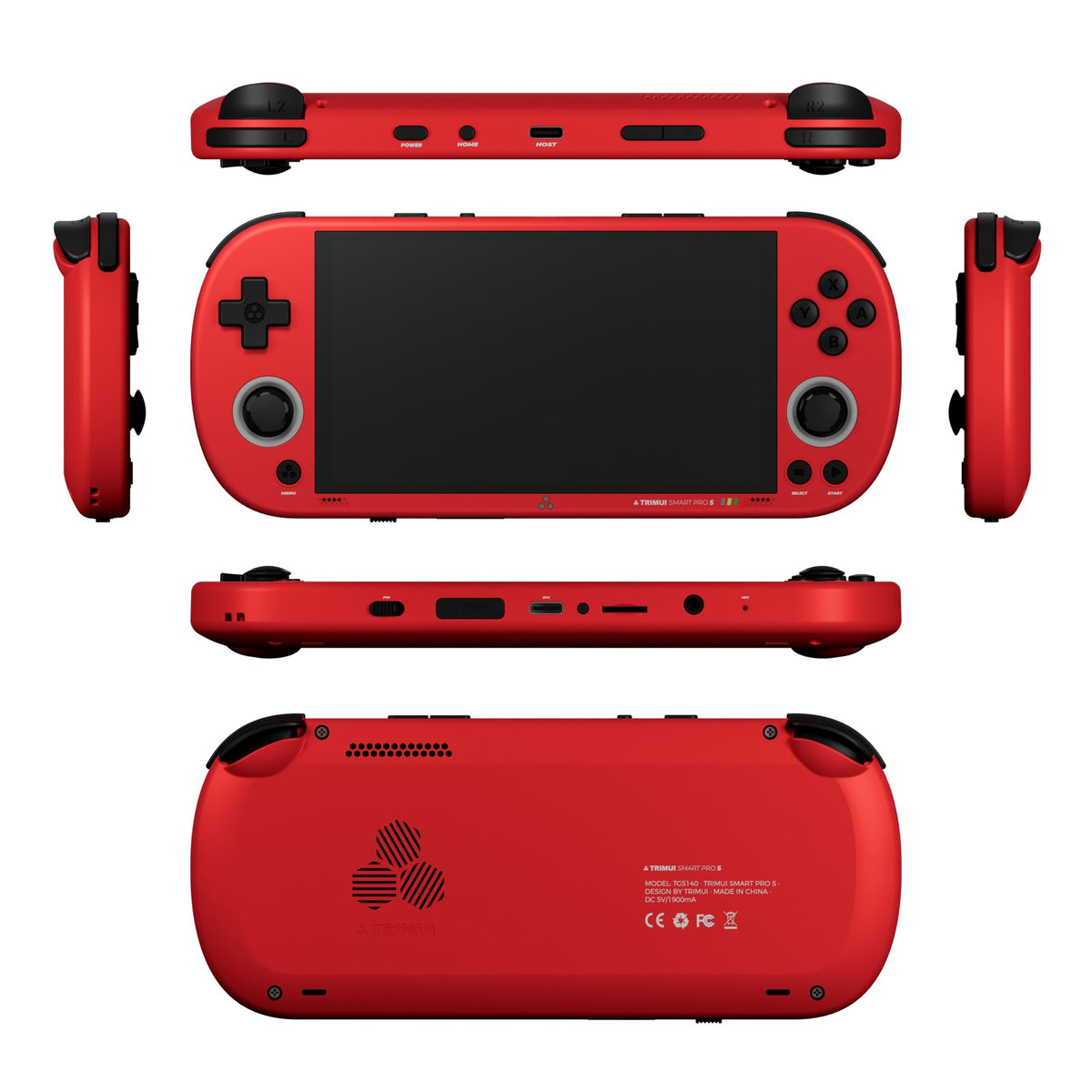 Trimui Smart Pro S TG5050 Handheld Game Console - Best for PSP Game, Octa-core 2.0GHz, 4.96" IPS Display, 5000mAh Battery