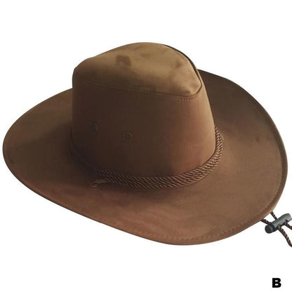 Chapéu de Caubói Ocidental Masculino Colorido, Chapéu de Caubói Jazz de Aba Grande para Cavalheiros, Presente de Caubói Ocidental para Homens, Bonés Mongóis Coloridos