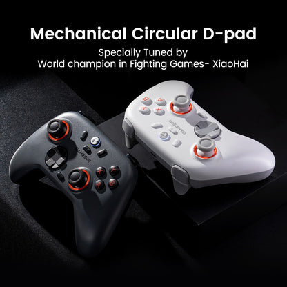 GameSir Nova Lite 2 Wireless Switch Controller Bluetooth Gamepad with Hall Effect for Nintendo Switch, iPhone, Android, PC