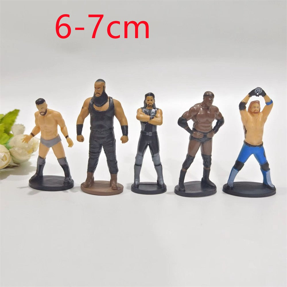 Brinquedo figura de ação de lutador gladiador de luta livre profissional de brinquedo clássico, vários estilos