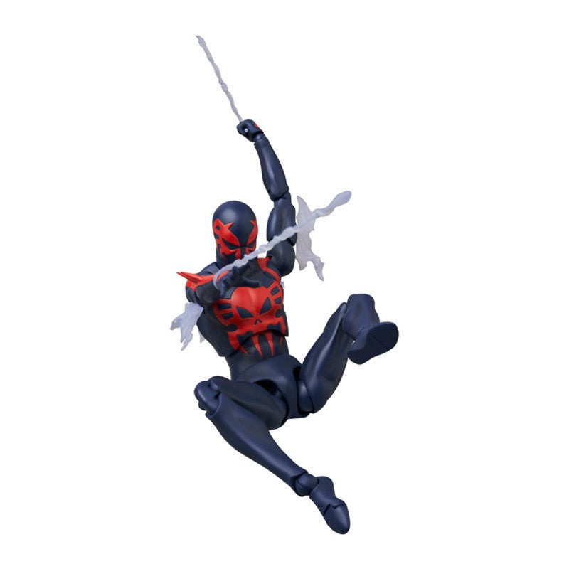 NOVO MAFEX 239 Homem-Aranha 2099 Versão Comic Escala 1/12 6 polegadas Boneco Móvel Artesanal Genuíno Boneco de Ação de Brinquedo