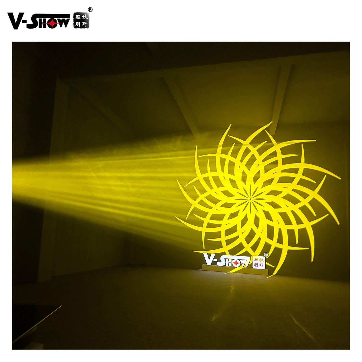 VSHOW 2pcs S712 With Folding Clamp With Flightcase Led Module 450W Beam Spot Wash BSW 3in1 With Zoom CMY CTO Moving Head Light