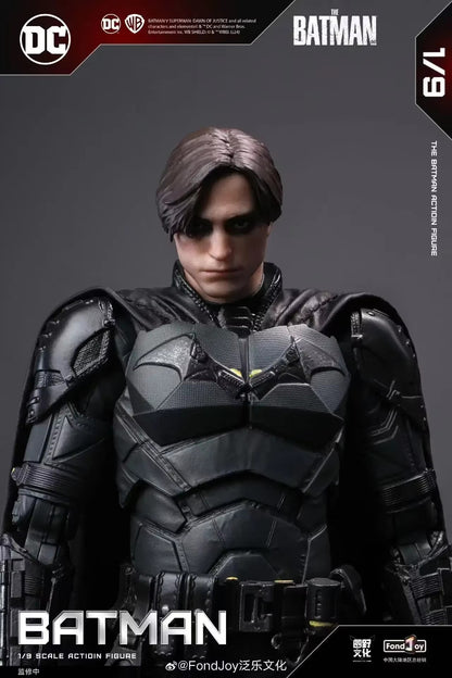 Fondjoy The Batman Anime Figure Pattinson Batman Action Figure Dc Justice League 2024 New Decor Children Toys Birthday Gift