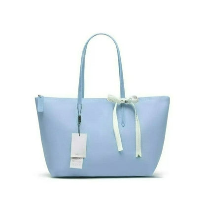 Bolsa tote de crocodilo francesa, bolsa de crocodilo de comércio exterior, sacola de compras, bolsa de ombro para estudante, bolsa para ir à aula