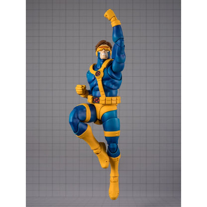 Bandai S.H.Figuarts X-MEN Model Kit Genuíno SHF Cyclops Gamer Verse Anime Action Figure Coleção Modelo Brinquedos Presentes de Natal