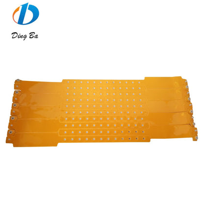 1000 Pcs Neon Wristbands for Events Multicolor Vinyl Wristband Plastic Arm Band Identification Wristband with Snap for Party