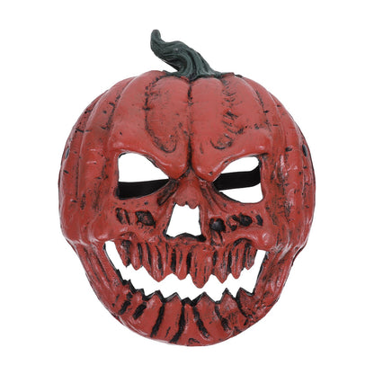 Halloween Pumpkin Mask for Face Realistic Costume Party Mask Scary Horror Pumpkin Dress-Up Face Masquerade Cover for Carnival