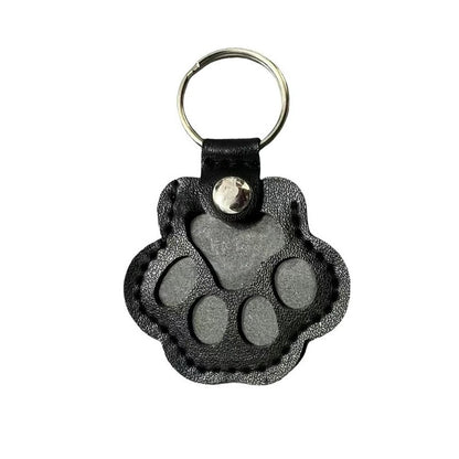 Chaveiro Memorial de Pelo de Animais de Estimação de Couro PU, Relicário de Lembrança para Pelo de Gato e Cachorro, Pingente para Guardar Pelo de Animais de Estimação, Acessórios para Pendurar em Bolsas