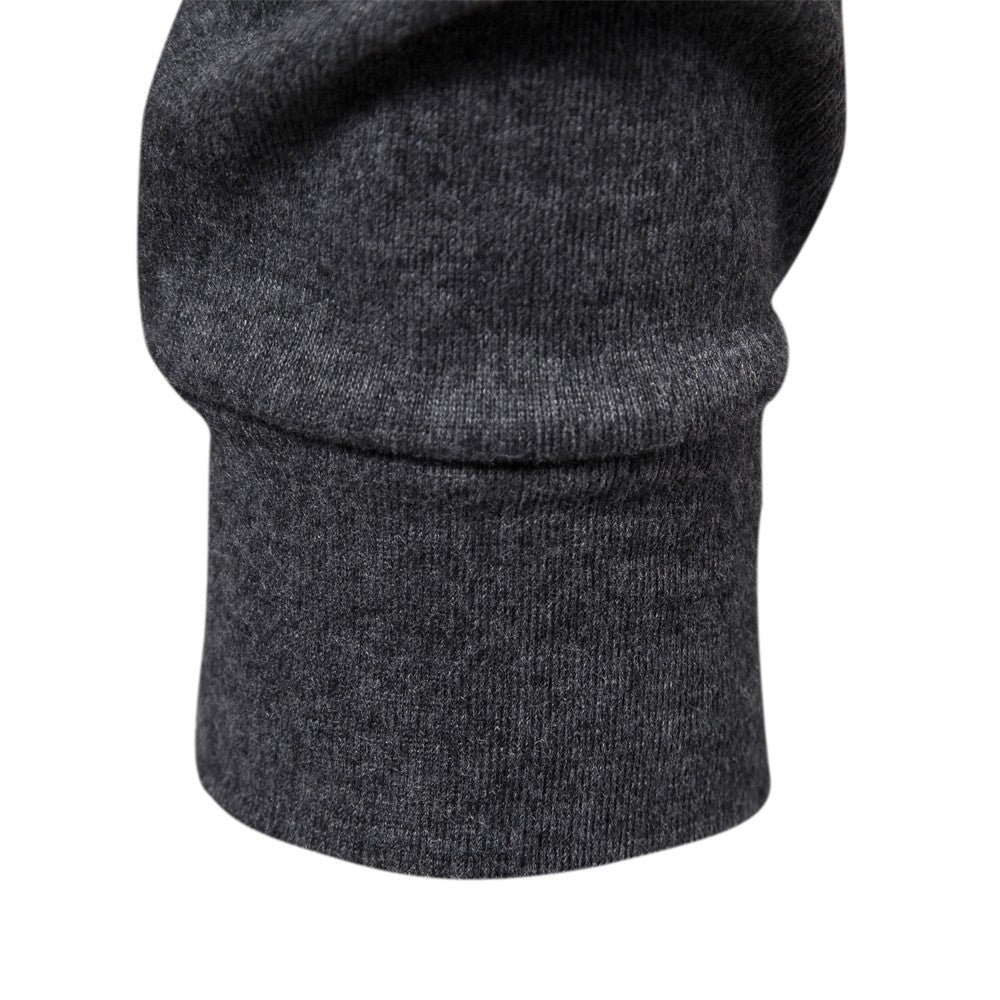 AIOPESON Solid Men T-shirt Casual Long Sleeve Turtleneck Bottoming Shirt for Men Autumn Winter Basic Slim Underwear Shirts Man