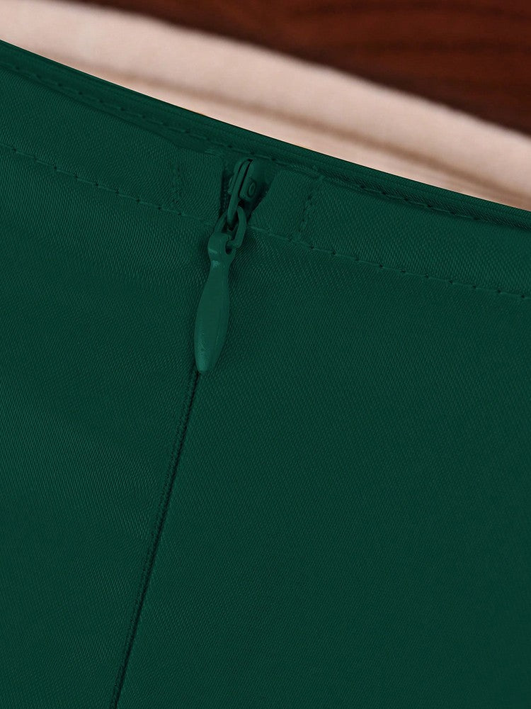 Elegant Satin A-line Long Skirts for Women High Quality Smooth Party Maxi Skirt with Pockets Y2K Lady Solid Women's Skirts