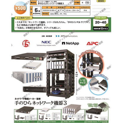 Cápsulas Originais Tarlin Gashapon Figura Mini Servidor de Dispositivo de Rede P1.2 P2 P3 Modelo de Montagem de Cena em Miniatura Decoração de Boneca