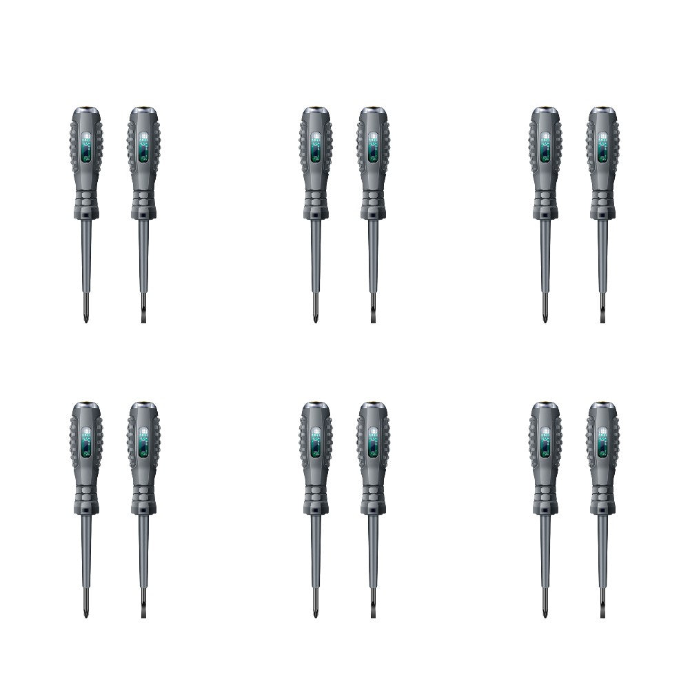 Chaves de fenda ANENG B05 de fenda/cruz Indicador de lâmpada neon Medidor Caneta elétrica Caneta testadora de bolso isolada para eletricistas Ferramentas