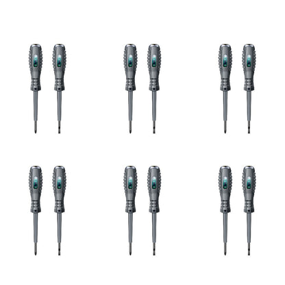 Chaves de fenda ANENG B05 de fenda/cruz Indicador de lâmpada neon Medidor Caneta elétrica Caneta testadora de bolso isolada para eletricistas Ferramentas