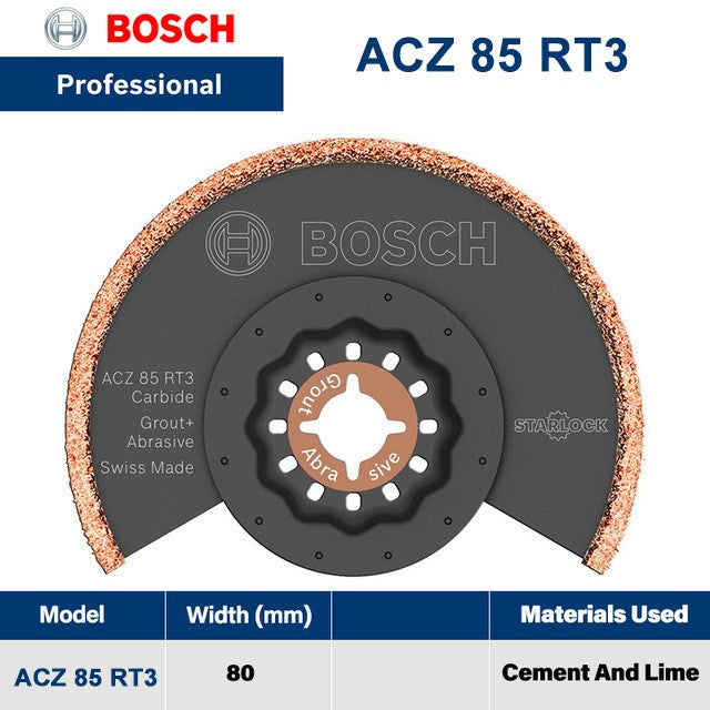Acessórios para Máquina de Corte Multifuncional Bosch STARLOCK Acessórios Gerais para Marcenaria, Ranhura e Perfuração Série Bosch GOP
