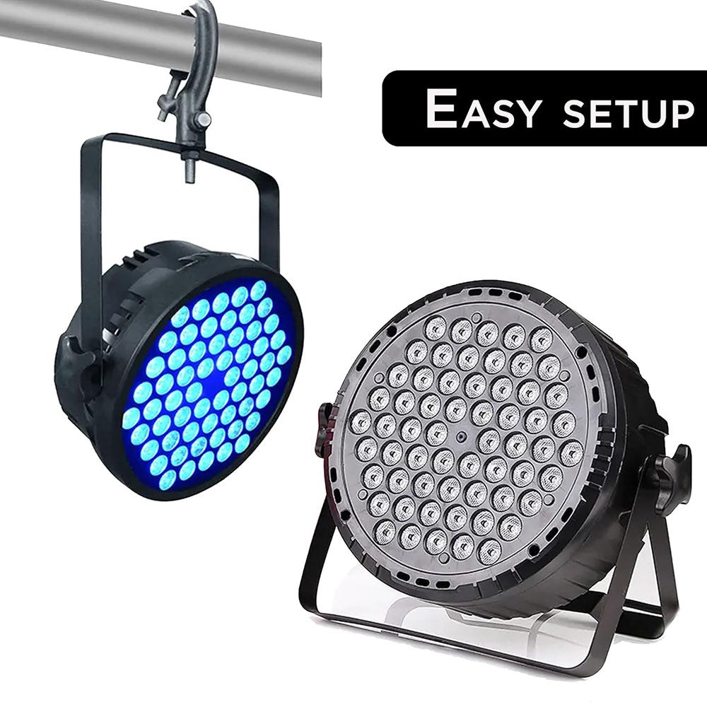 3w*60 led rgb 3 in 1 par light dmx 512 sound control dj party lights wedding disco lights ballroom club projection stage lamp