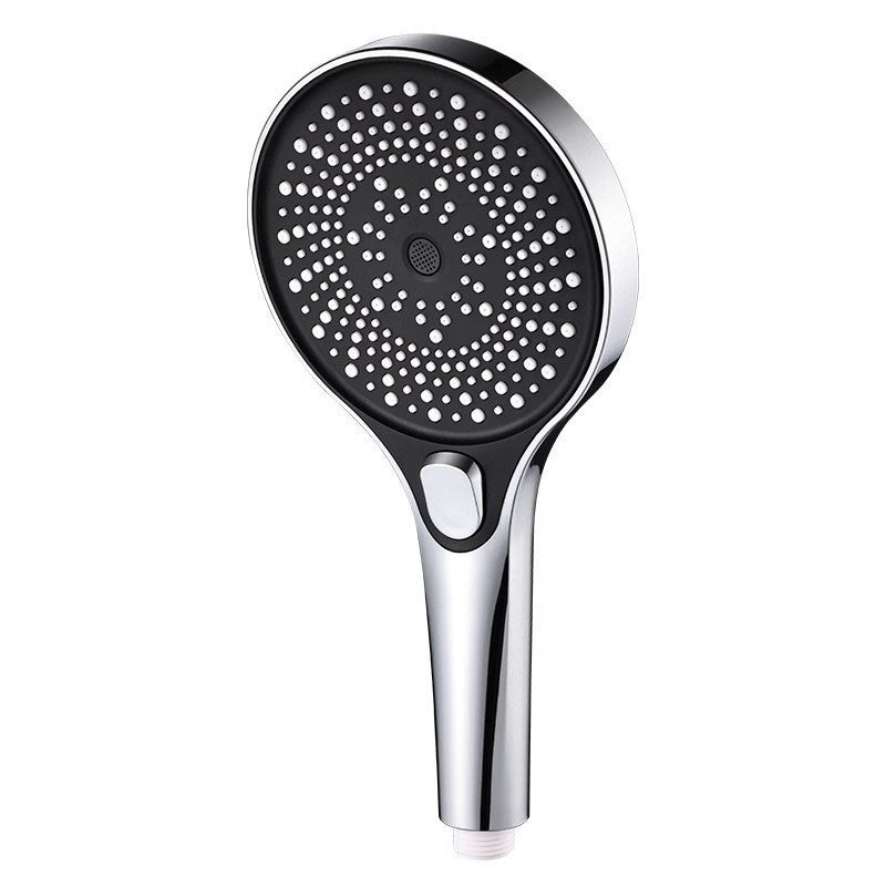Chuveiro de tela grande com 3 modos de velocidade, acessórios portáteis para chuveiro, suprimentos de banheiro, kit completo de acessórios de chuveiro