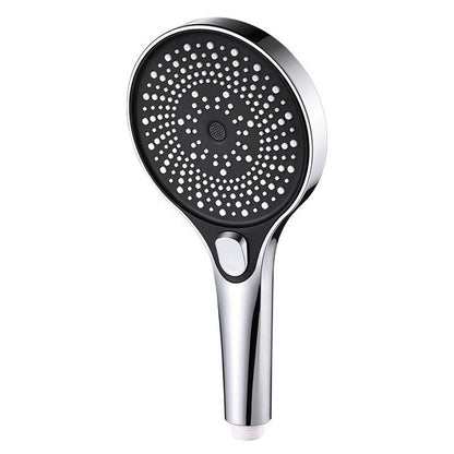 Chuveiro de tela grande com 3 modos de velocidade, acessórios portáteis para chuveiro, suprimentos de banheiro, kit completo de acessórios de chuveiro