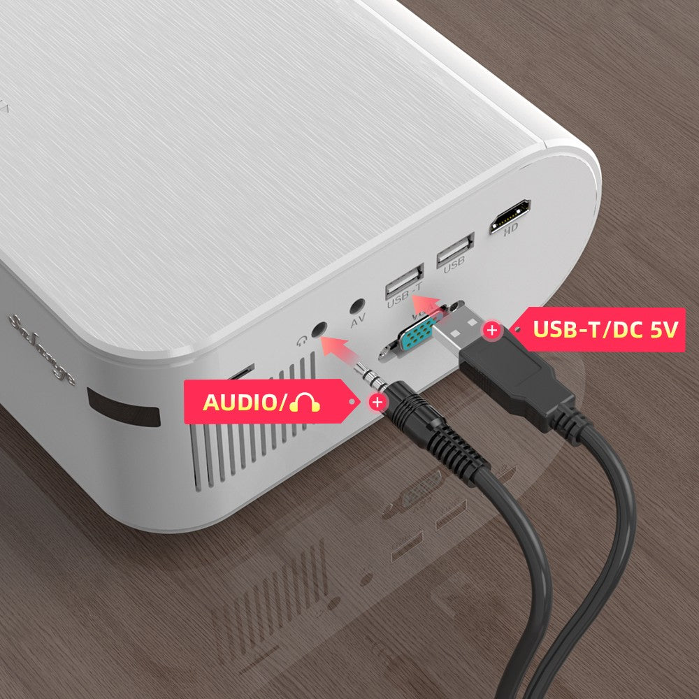 Salange PC Sound Bar Bluetooth USB Wired Speakers Bar Stereo Speaker for Projector PC Laptop Phone Computer 3.5mm Aux Speaker