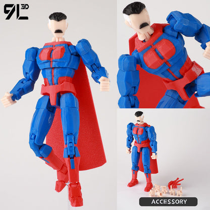 9L3D Sortudo 13 Invencível Menino Conquistador? Boneco de Ação Omni Impresso em 3D Modelo de Anime Articulado Colecionável Brinquedo Presente Fã
