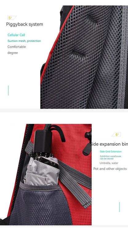 Mochila de Viagem Grande Capacidade Moda Masculina Escalada Esportiva Clássica para Viagem