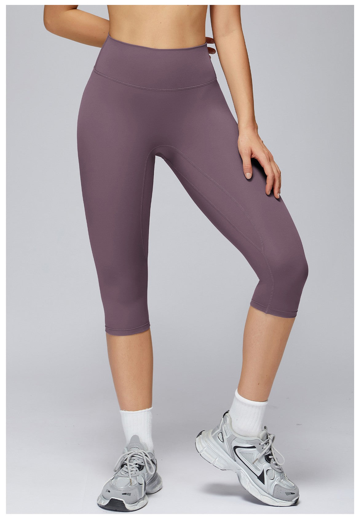 Ctenkevet High Waist Sport Legging Women 7-Divide Pants Gym Pants Women Running Workout Leggings Female Soft Push Up Tights