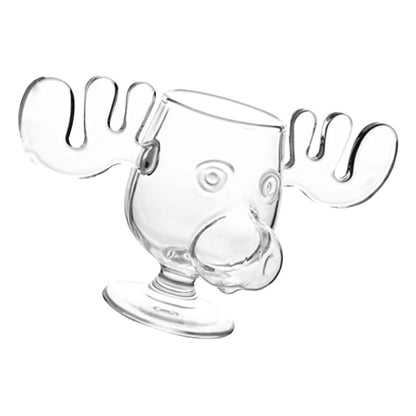 240ml 8oz Taça de Vinho Elk Copo de Coquetel de Suco Caneca de Rena Taça de Vinho Cerveja Água Leite Uísque Copos Canecas de Shot Presente de Natal