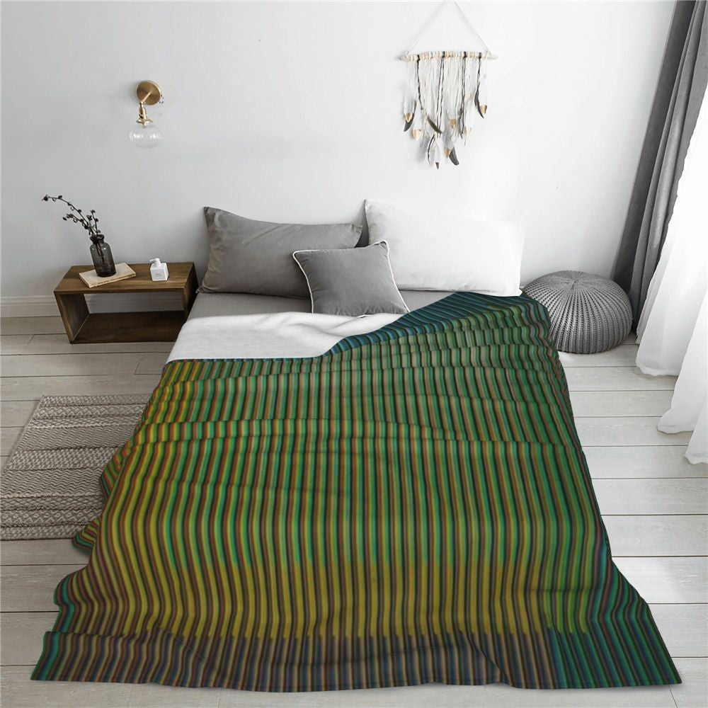 Carlos Cruz-Diez Blanket Soft Warm Flannel Throw Blanket Bedspread for Bed Living room Picnic Travel Home Couch