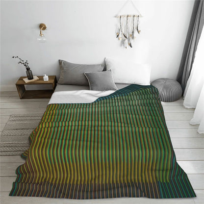 Carlos Cruz-Diez Blanket Soft Warm Flannel Throw Blanket Bedspread for Bed Living room Picnic Travel Home Couch