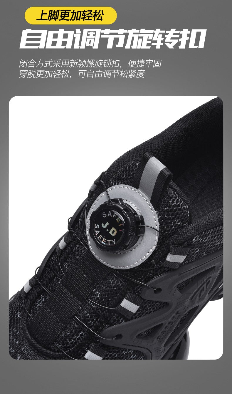 Men's Military Tactical Boots Army Boots Men Side Zipper Military Boots Men Anti-Slip Ankle Boots Work Safety Shoes Hiking Shoe