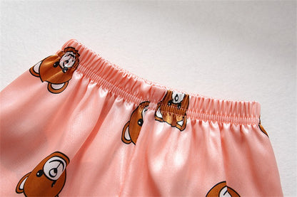 New Summer Baby Boys Clothes Suit Children Girls Sleepwear Shirt Shorts 2Pcs/Sets Kids Pajamas Toddler Costume Infant Tracksuits